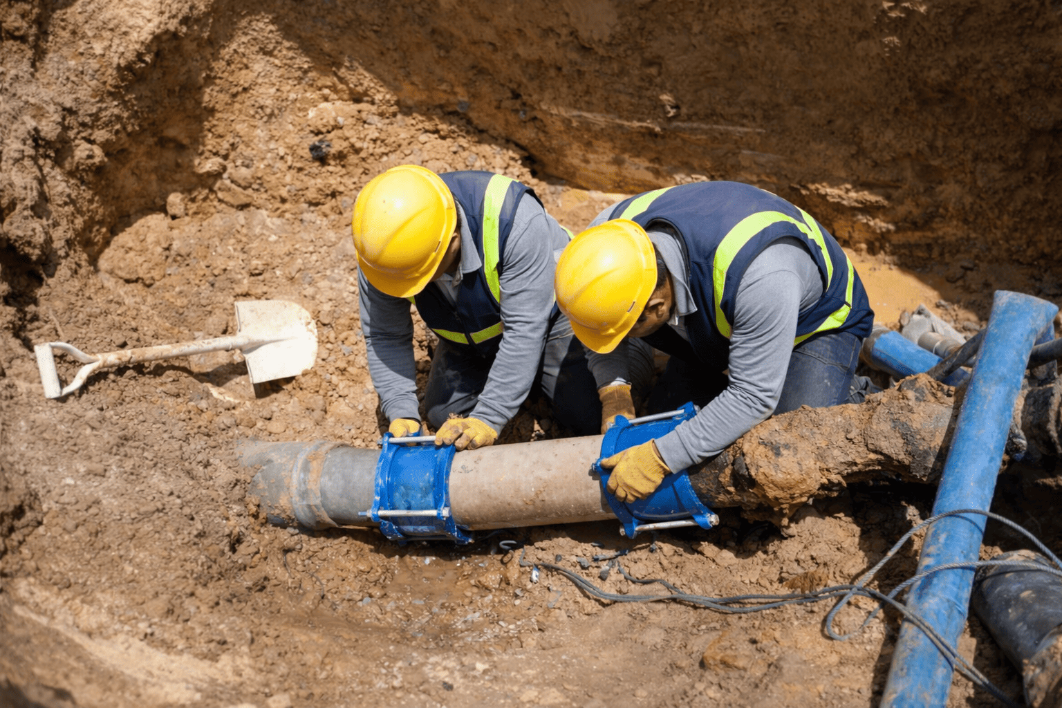 Trabajos pluviales en Tijuana